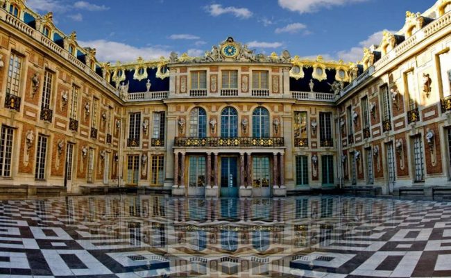 Фото-большой-королевский-дворец-Версаль-Франция